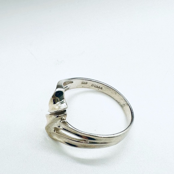 Vintage Modernist Silver BOMA Ring - Picture 7 of 13